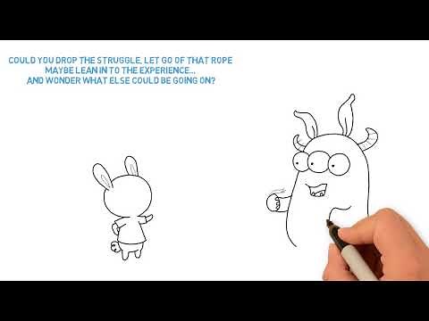 Tug of war with a Monster from Your ACT Auntie