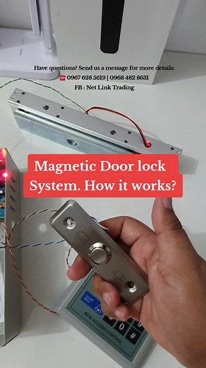 Upgrade to Secure Magnetic Door Lock Systems
