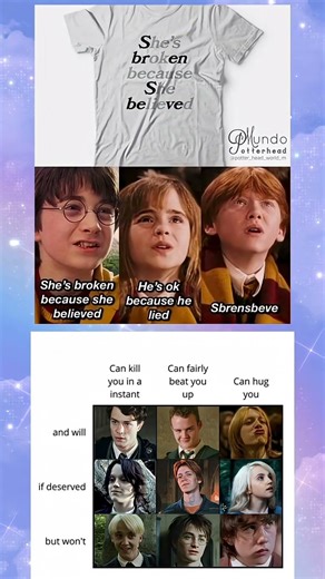 She Believed” – A Harry Potter Fandom Meme That Hits Different#shorts #meme #harrypotter