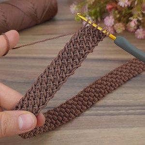 154K views · 1.2K reactions | Woww super easy macrame rope crochet bag handle making #crochet #knitting | Aslı ile El Sanatları | Facebook