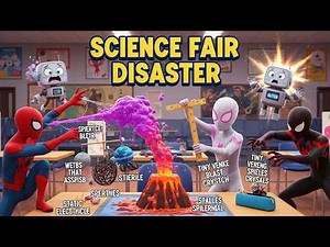 Marvel's Spidey and His Amazing Friends: SCIENCE FAIR DISASTER 🧪 | School Superhero Rescue | Episode