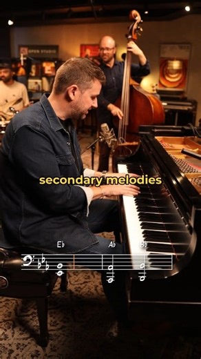 29K views · 534 reactions | BASS LINES are Secondary Melodies . . . #piano #jazz #music #jazzmusic #jazzpiano #chords #openstudio #openstudiojazz #jazzlesson #bassline #bass #jazzmaster #jazzmusicians #instapiano #jazztrio #instajazz #learnpiano | Open Studio | Facebook