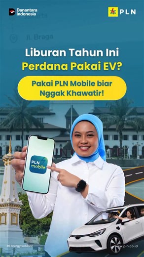PLN on Instagram: "Liburan jadi lebih seru ketika semuanya sudah terencana dengan baik. Mau liburan pakai kendaraan listrik? Pastikan kamu gunakan fitur Trip Planner di PLN Mobile. Kamu bisa lihat rute perjalanan sekaligus lokasi SPKLU terdekat. Mulai dari cek ketersediaan charger, estimasi jarak, hingga rekomendasi titik pengisian, semuanya disiapkan untuk bikin perjalananmu lebih nyaman tanpa khawatir. Tunggu apa lagi? Download PLN Mobile sekarang! #PLNUntukSemua #PLNUntukIndonesia #TipsListri