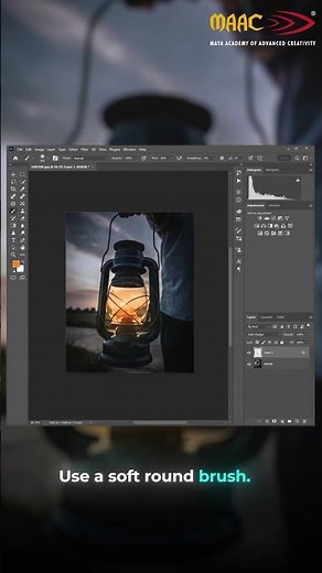 How to Create Warm, Realistic Lamp Light in Photoshop | Easy Lighting Effect
