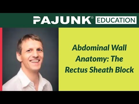 The Rectus Sheath Block as the New Frontier in Abdominal Analgesia [WEBINAR]