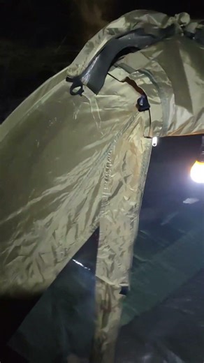 Wild camp set up in the snowy hills #winter #snow #wildcamping #scotland