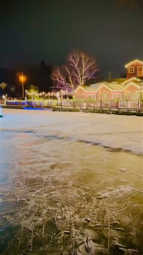 This is a friendly reminder that the pond at the Grist Mill is privately owned and unless you are a team member you are unable to go on the ice. Thank you! 😊 ⛸️ | The Old Grist Mill Tavern
