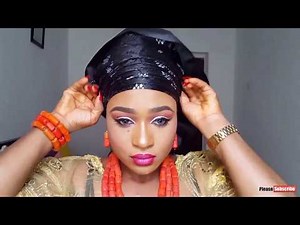 GELE TUTORIAL || HOW TO TIE YOUR OWN GELE EVEN WITH LONG NAILS