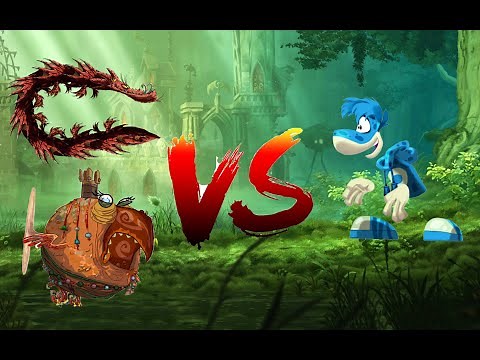 blue rayman all bosses