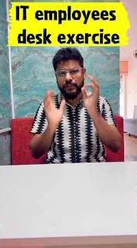 IT company employees simple exercise for u 👀💺🪑❌