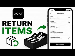 How to Return Items on GOAT App (Step-by-Step Guide)