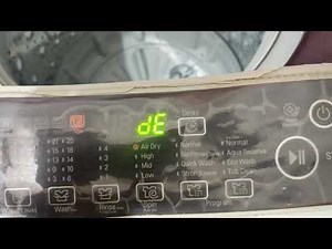 de error code LG top load washing machine | how to repair easy method