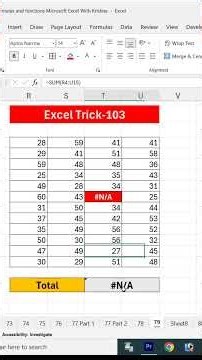 Excel Job Interview Question | Aggregate Function use in Excel #excel #shorts #exceltutorial