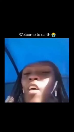 Memes | Entertainment on Instagram: "This video is a short, humorous clip that uses a fisheye-style "warp" filter to create a comedic transition. It begins with a young woman speaking enthusiastically into the camera in Spanish, praising her location and the "vibes" around her. The camera effect heavily distorts her face, stretching her forehead and chin to give her an elongated, almost extraterrestrial appearance. As she continues to talk and gesture excitedly, the background shows she is outdo