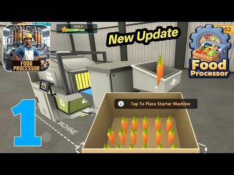 Food Process Factory Simulator 🆕(New Update) Gameplay Walkthrough (iOS, Android)