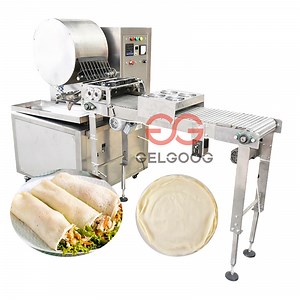 [Hot Item] Gelgoog Ethiopian Injera Bread Spring Roll Sheet Making Machine