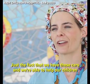 Children's hospital lets kids 'drive' themselves to operating room