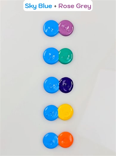 Creating 5 Stunning Shades with Sky Blue