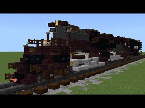 Minecraft Train Tutorial: Union Pacific Big Boy 4014 Steam Locomotive