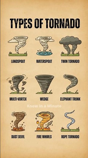 🌪️ The Most Dangerous Types of Tornado Part:2