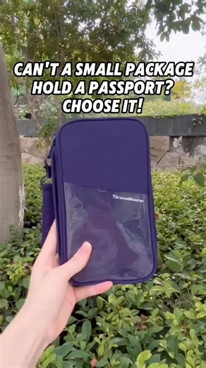 Multi-Functional Passport Holder – Travel Helper#TravelSmart #PassportHolder #RFIDProtection #PackingTips #AirportLife