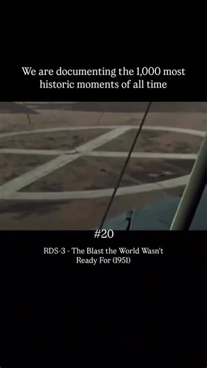 civic lens on Instagram: "On October 18, 1951, the Soviet Union shook the world with RDS-3 — not just another atomic test, but a warning written in fire. Detonated at the Semipalatinsk Test Site in Kazakhstan, this 40+ kiloton explosion wasn’t dropped from a tower like earlier tests — it fell from the sky, released by a Tu-4 bomber, proving the USSR could now deliver nuclear destruction by air. Just two years after RDS-1 ended America’s nuclear monopoly, RDS-3 showed the arms race was accelerati