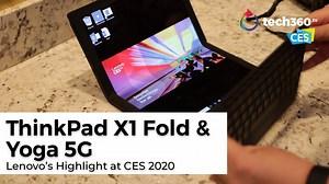 35K views · 515 reactions | Meet the world's first foldable PC, ThinkPad X1 Fold, by Lenovo. This 13.3 inch device weighs less than 1kg can be folded into half, making it easy to carry around when commuting. Read more: https://tech360.tv/events/thinkpad-x1-fold-and-yoga-5g-lenovo-ces-2020/ | tech360.tv | Facebook