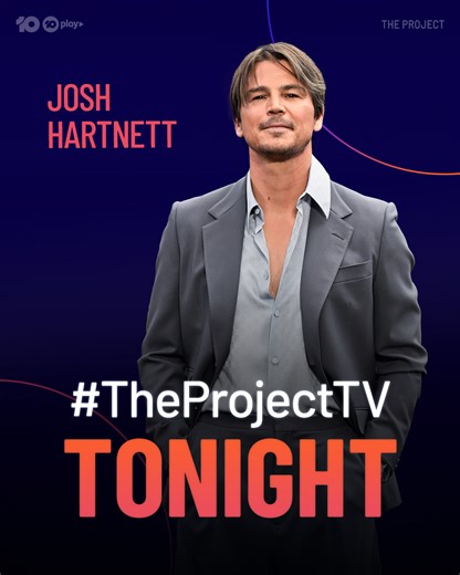#JoshHartnett is all about defying Hollywood's expectations 😎 #TheProjectTV LIVE 6.30 Tonight on Channel 10 and 10 play | Channel 10