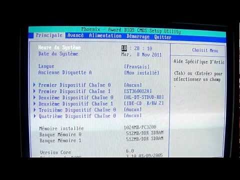 [TUTO] BIOS Modifier l'ordre des péripherique démarrage dans le BIOS