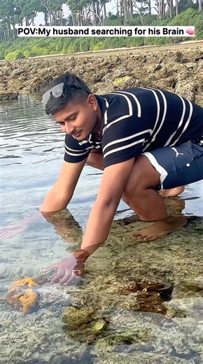 Him searching … #viral #trending #shorts #funny #couple #love #memes #entertainment #beach #travel