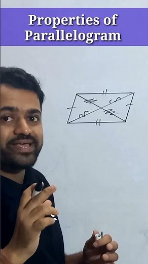Properties of Parallelogram | Maths tricks
