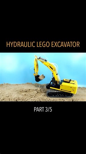 Click here to view the full video. https://www.youtube.com/watch?v=gWCI2NTTzEA&t #bricktechnology #bricktechnologyshorts #legoengineering #legoexcavator #onthetools | Brick Technology