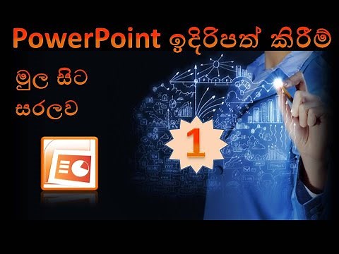 How To Create Presentation Using PowerPoint-1 (Sinhala)