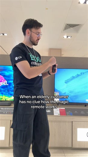 Good old magic remote #lg #ai #magicremote #tutorial #fyp