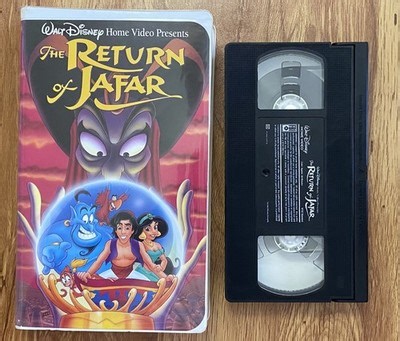 The Return of Jafar (VHS, 1994) Walt Disney Home Video Clam Shell | eBay
