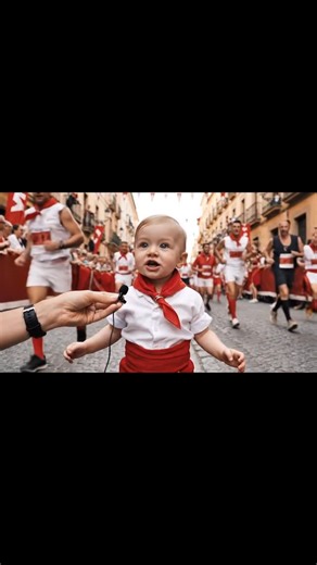 Absurd AI Videos on Instagram: "Day 9 in Spain 🇪🇸 #ai #aibaby #viral #travel #reels"