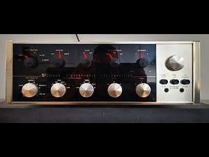 McIntosh C20 Stereo Tube Preamplifier (1959-1963)