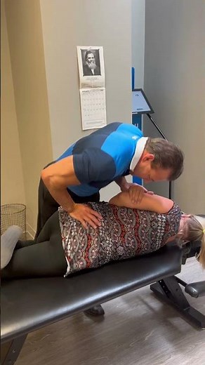 That Pop Hits Hard 🌋 #chiropractic #chiropractor #asmr
