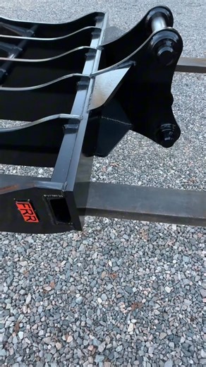 Recap of the work we’ve had going on: # John Deere 85g rake - 4’ wide 3/4” thick material - Gusset upgrade kit - 50mm pins # Customer who purchased one of our 4’ rakes for their Kubota KX57 a while back, called and ordered one of our Smoothing Blade accessories. - 4’ wide - Main plate is 3/8” thick - Wear strip is ar400 steel 4x1/2” with a 2” overhang # Customer purchased a used mulching head for their KX 57 which had the wrong ears on it, so they reached out to me and I cut those off and welded