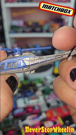 Ingen Helicopter in Silver 2025 Matchbox Jurassic World Rebirth Series unboxing!