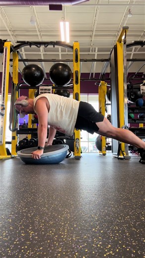 Core Stability with Bosu Ball: Rocking Planks Workout