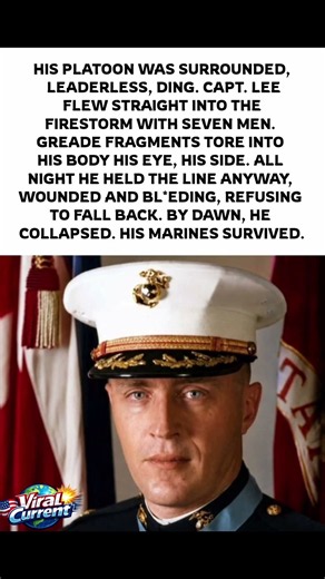 He bled all night but never retreated. True heroism. 🫡 MilitaryHeroes #Leadership #NeverGiveUp