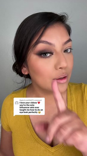 Replying to @sm24627 Smokey cat eye tutorial 🖤🖤🖤 Used ⬇️ @NYX Cosmetics ultimate edit palette “ultimate queen” EYDEVRO lashes from amazon 🔗 under amazon lashes in B!o Msq and bs-mall brushes from amazon 🔗 in storefront Citha hazel contacts from @Just4kira Code: G.torres20 @essence cosmetics mascara #makeuptutorial #eyeshadowtutorial #makeup #smokeycateye #tutorial