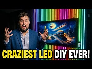 I Built a 3,000-LED Smart Wall (WLED, Dig Octa, Home Assistant)
