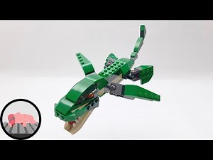 Build a LEGO Dinosaur - Mosasaurus (31058 Alternative Build)