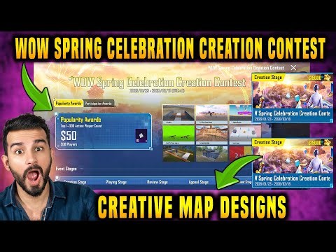 WOW SPRING CELEBRATION CREATION CONTENT | MAP SUBMISSION, RULES & REWARDS SPRING CONTEST