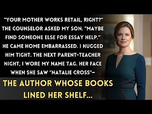 Teacher Told My Son "Your Mom Can't Help With College Essays"—I've Published 14 Bestselling Novels
