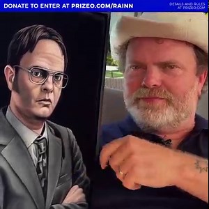 72 HOURS ONLY! 🖼️I'm giving away a one-of-a-kind, truly mesmerizing, Dwight portrait to one lucky winner! Hang this masterpiece, created by the talented @velvetgeek, above your bed, the fireplace, or wherever you wish to see my steady, impenetrable gaze each morning. That’s not all! You'll also be entered to win a trip to LA for an OFFICE LOCATION TOUR, guided by yours truly. To enter to win, donate $10 or more in support of my Foundation LIDÈ Haiti and help us provide education to girls in rur