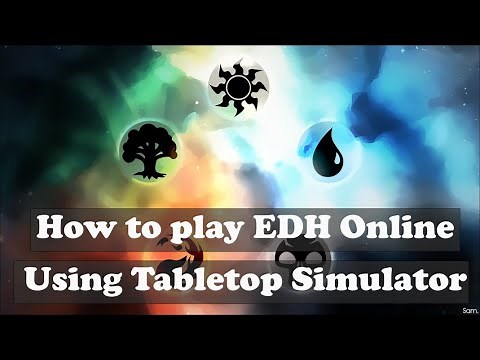 How to play Magic the Gathering using Tabletop Simulator