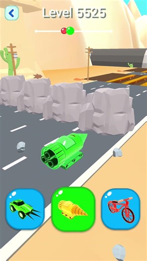 🔥 Shape - Shifting & Transform The Character 👀 Level - 5525 #shapeshifting #gameplay #shorts #viral